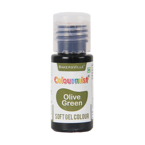 Bakersville colourmist Olive Green Soft Gel Colour 20gm