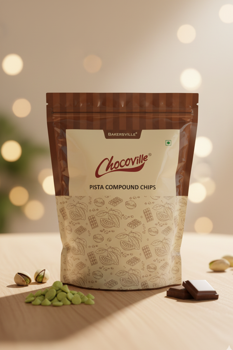 Bakersville Chocoville Pista Compound Chips