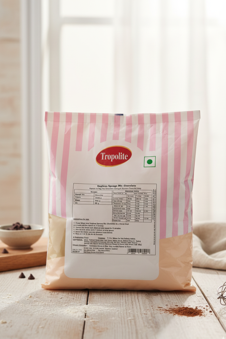 Tropolite Vegitrop Sponge Mix-Chocolate 1kg