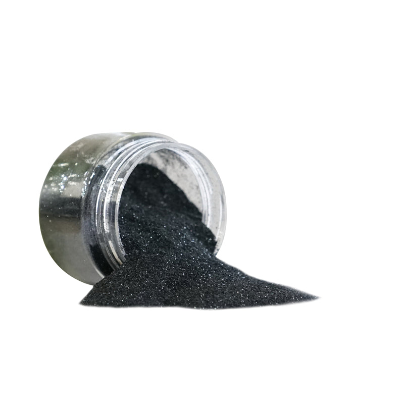 Black Glitter