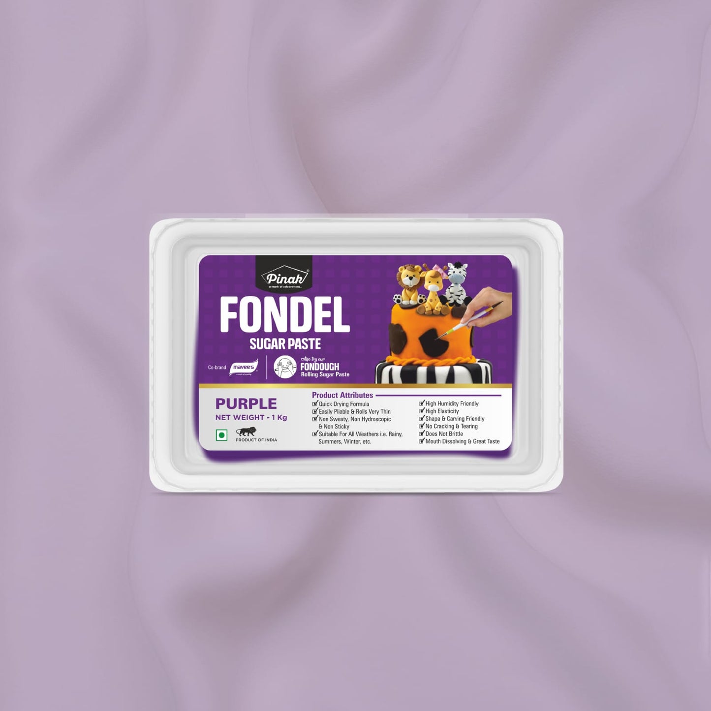 Pinak Purple Sugar Paste Fondant