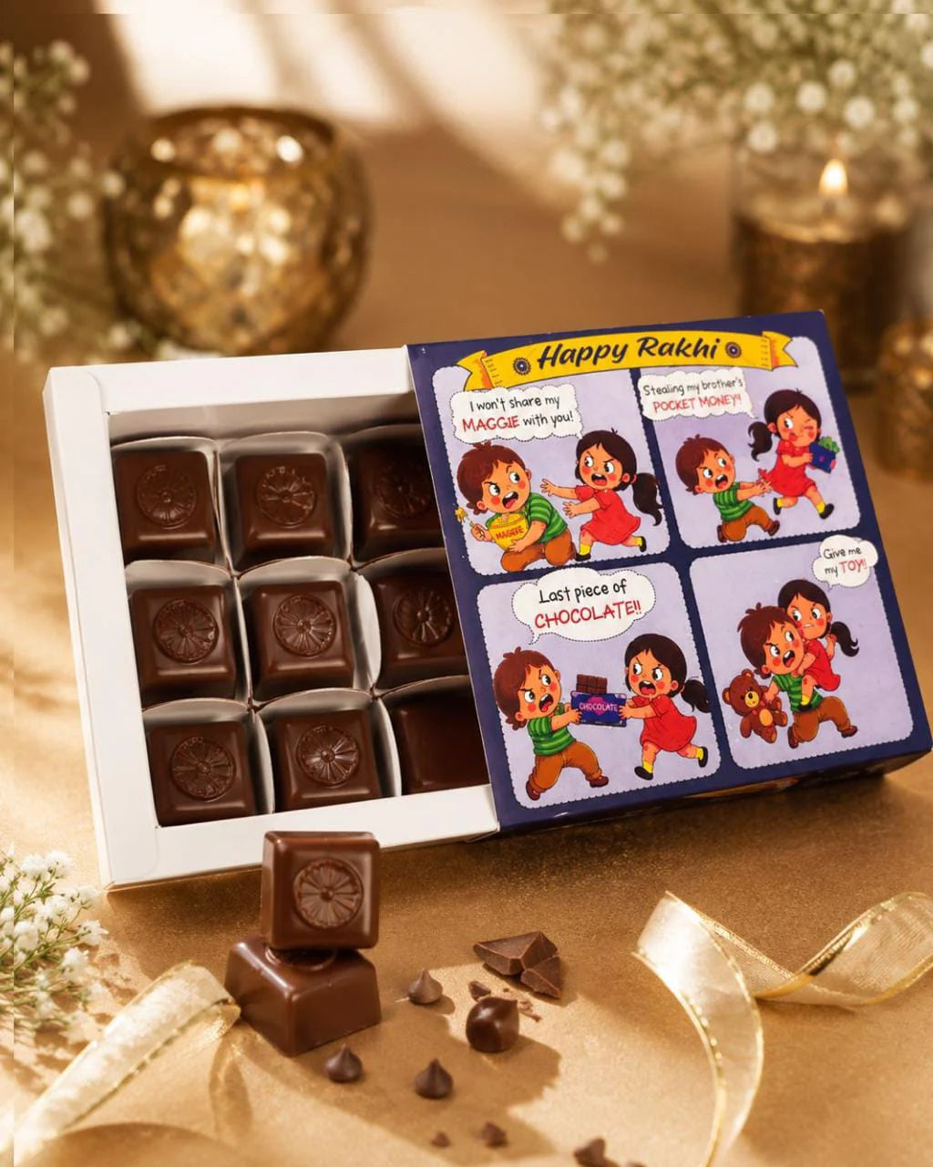 9 Cavity Chocolate Box (Every Sibling Story in One Box..)
