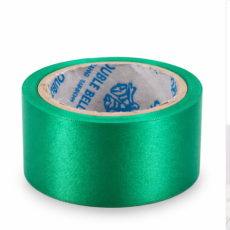 green balloon ribbon (lenght approx 6.5 m breadht 2.2 cm)