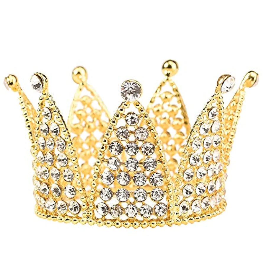 Golden Metal Medium Crown