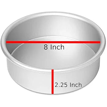 Round tin 8 inch
