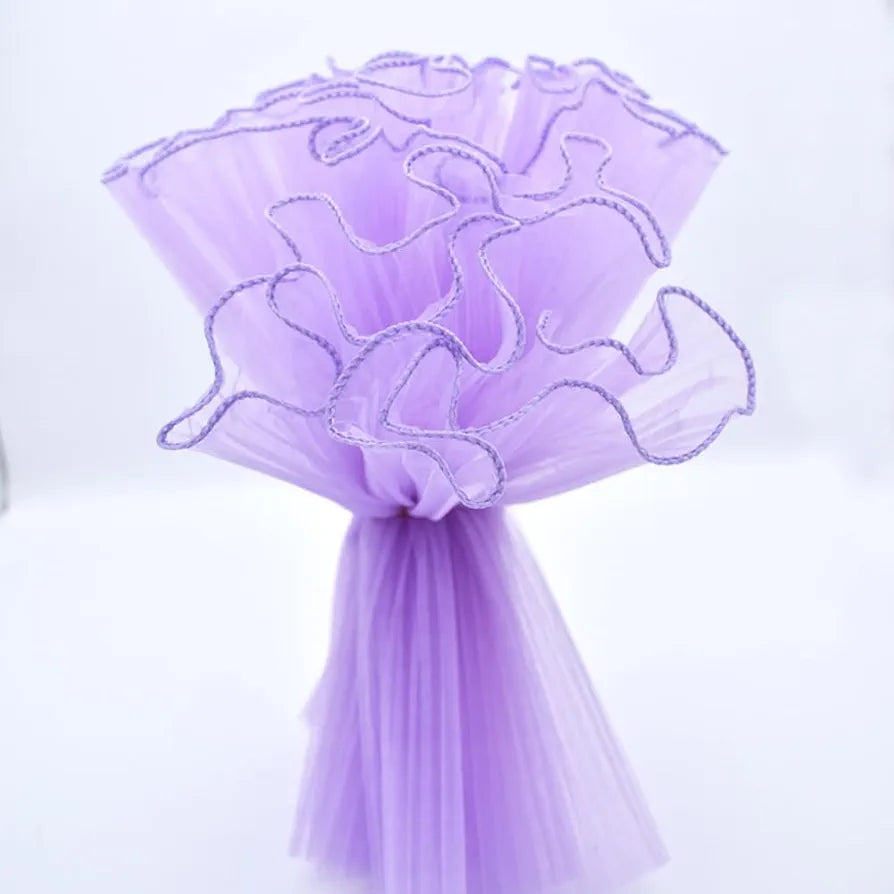 Purple Noor Net Approx 2.5 mtr