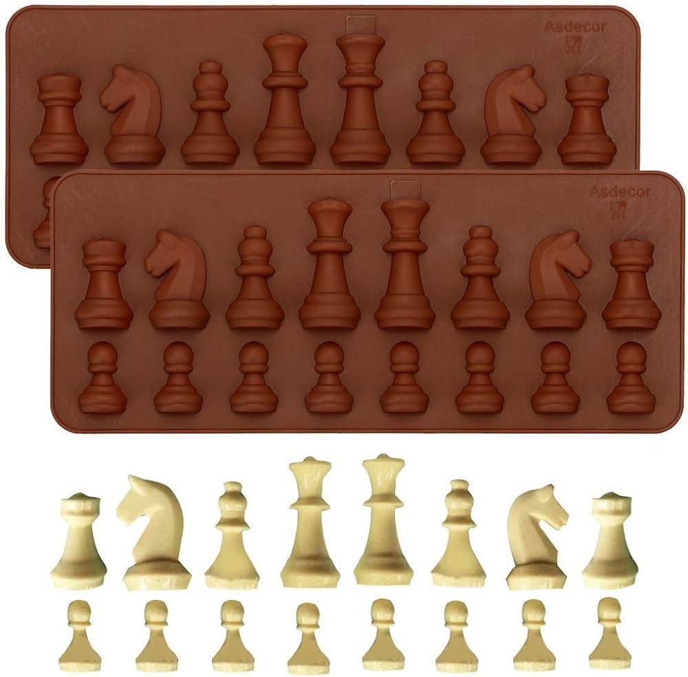 Chess Chocolate sillicon mould
