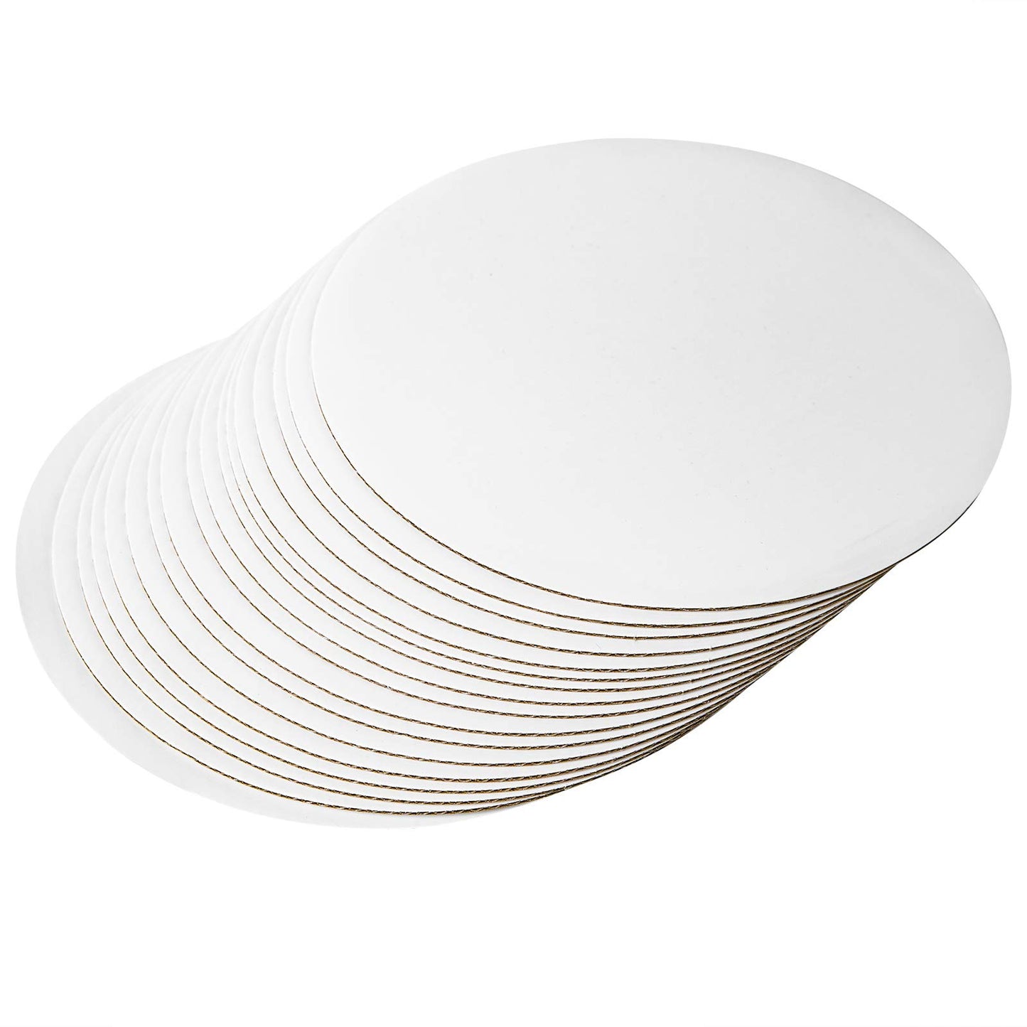 6 inch White Round Mdf Base Board