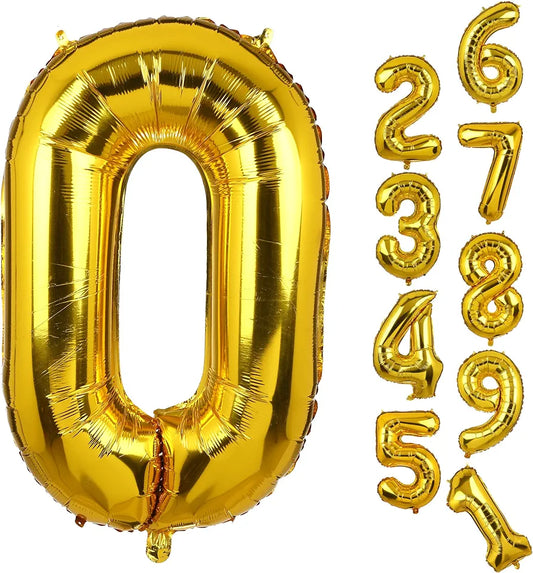 0 Number Foil Balloon size-16inch