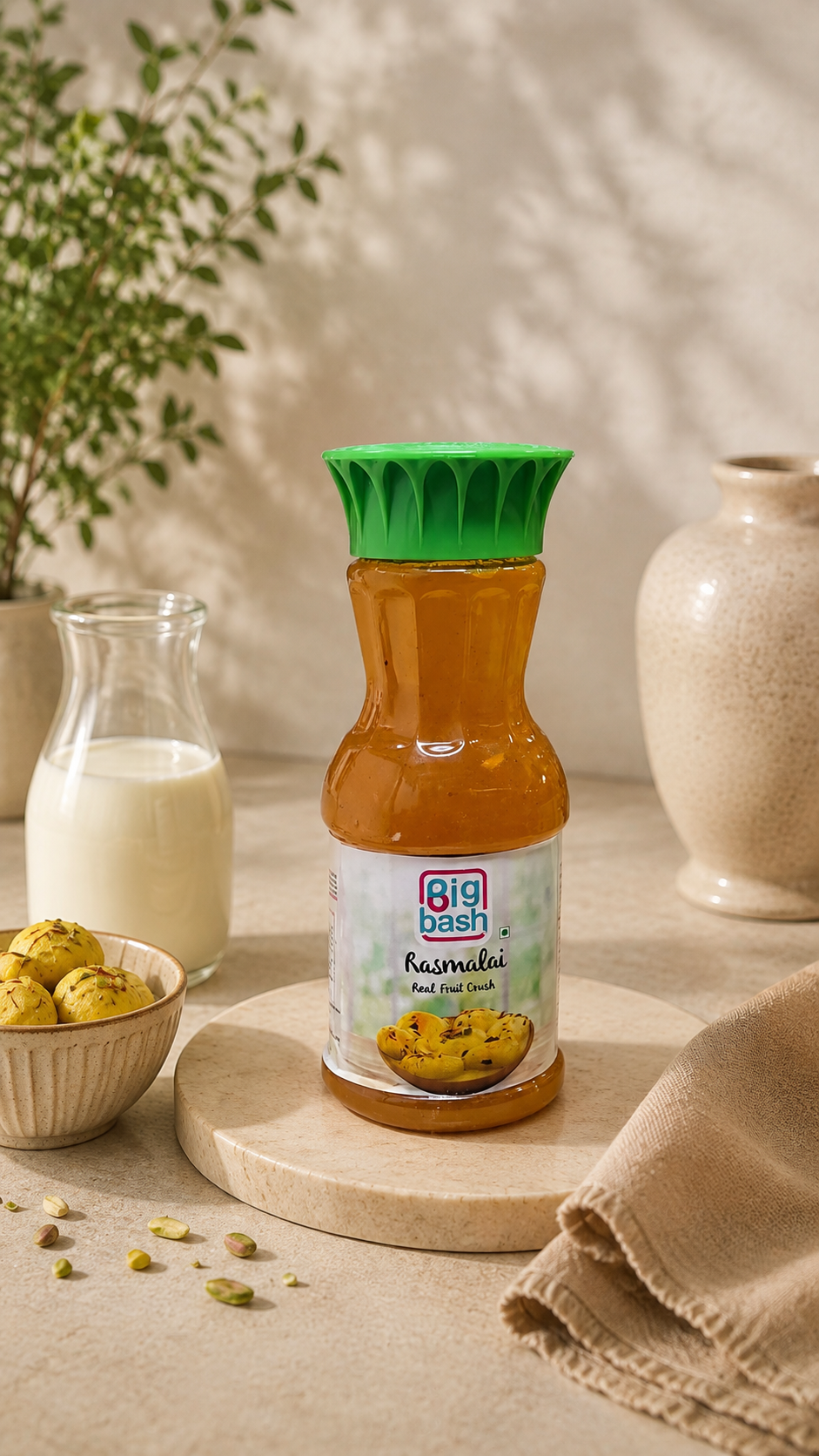 Big Bash Rasmalai Real Fruit Crush 250ml