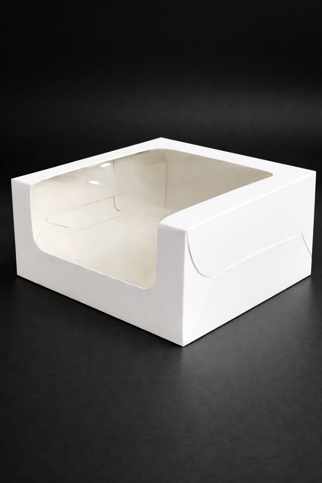 2 Pound window cake box Size - 10x10x5 inch