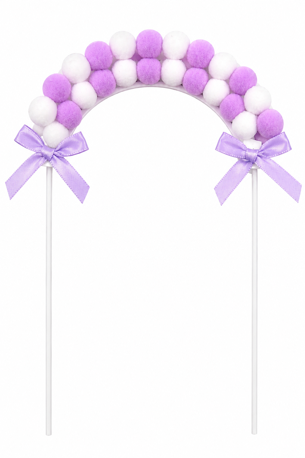 Lavender Pom Pom Topper