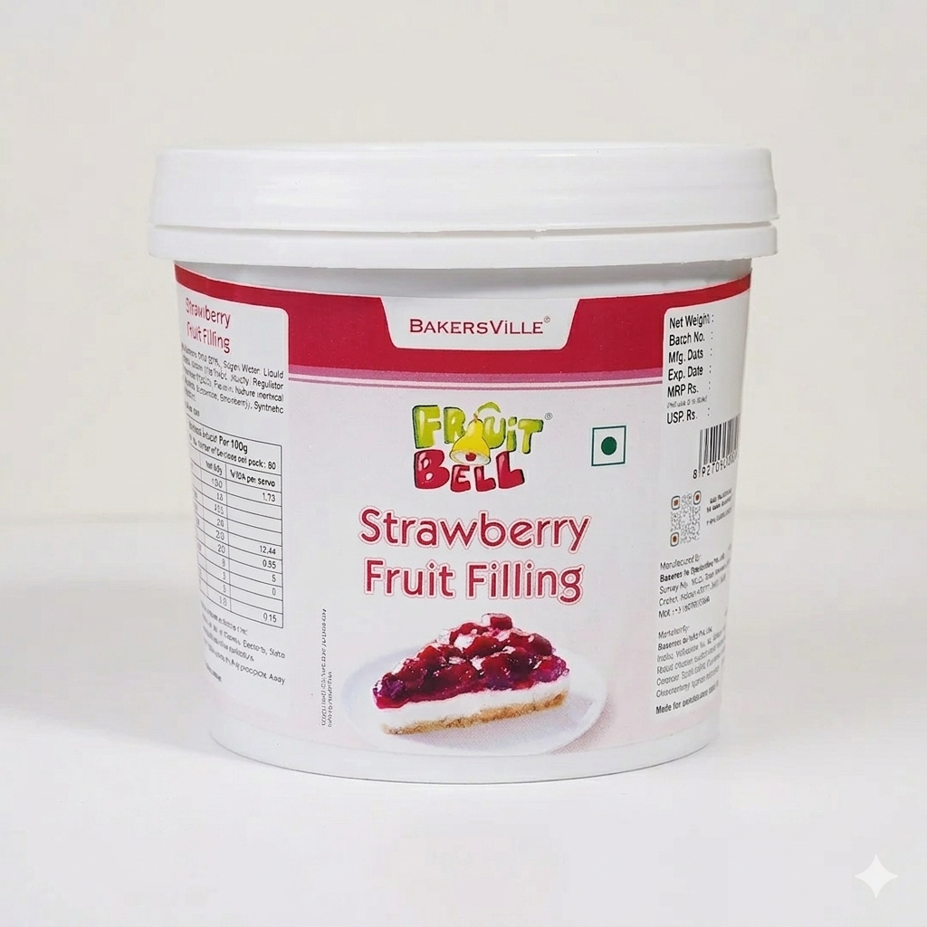 Bakersville Fruit Bell Strawberry Filling 1 kg