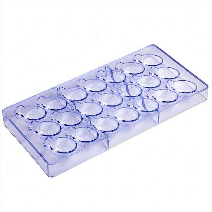 21 cavity Fish-Shaped Chocolate Mold