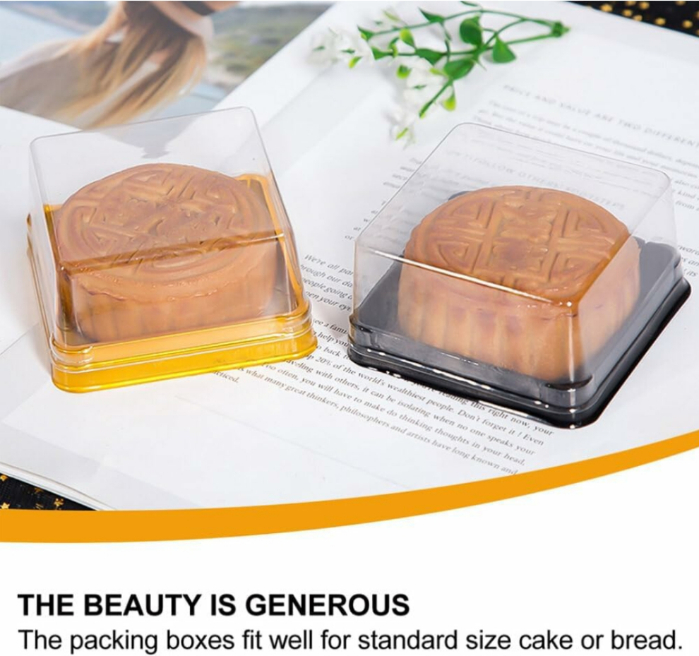 Brownie Box with Lids pack of 10 size-3 /1.3 inch