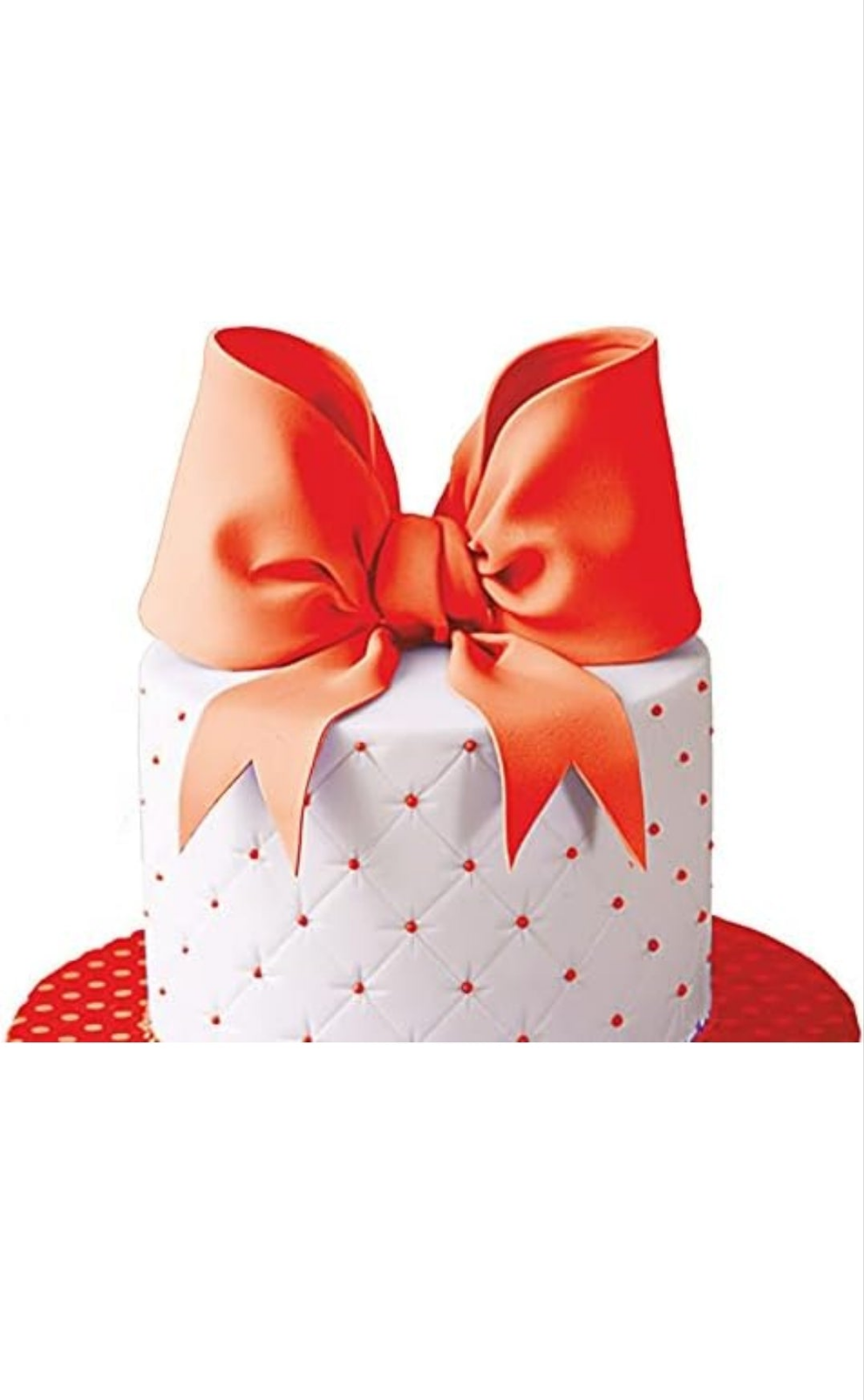 BLOSSOM RED Sugar Paste/Fondant for Cake Decorating