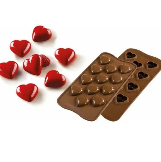 Heart Silicon Mould 12 cavity