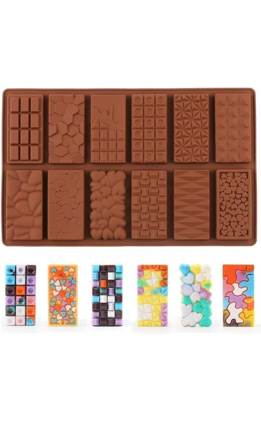 12 Cavity Chocolate Bar Mould