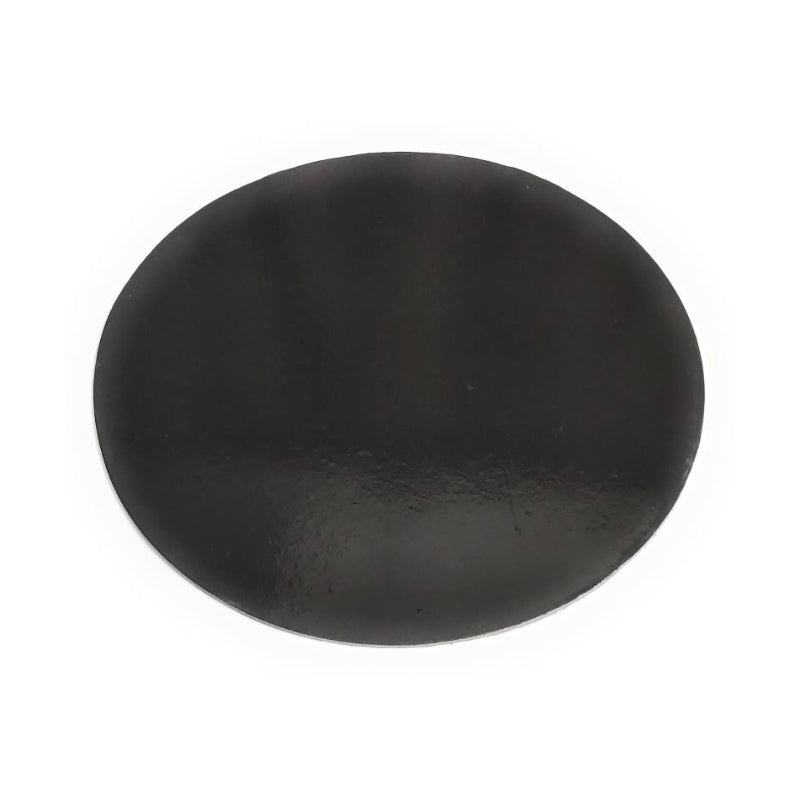 2 pound Round black Baseboard - 10 inch