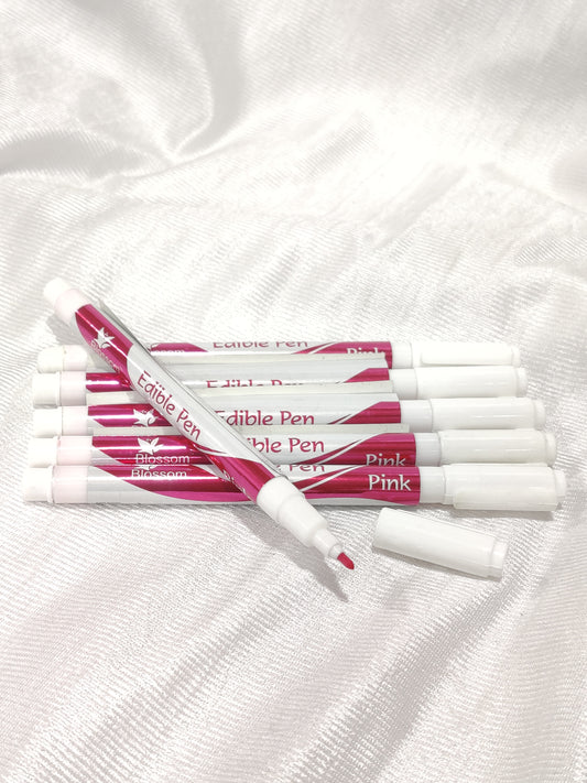 Blossom Edible Pen Pink (one piece)