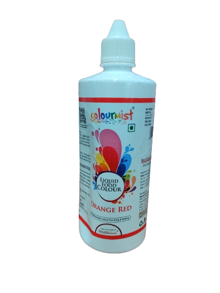 Bakersville Colormist Liquid Colour orange red 500ml