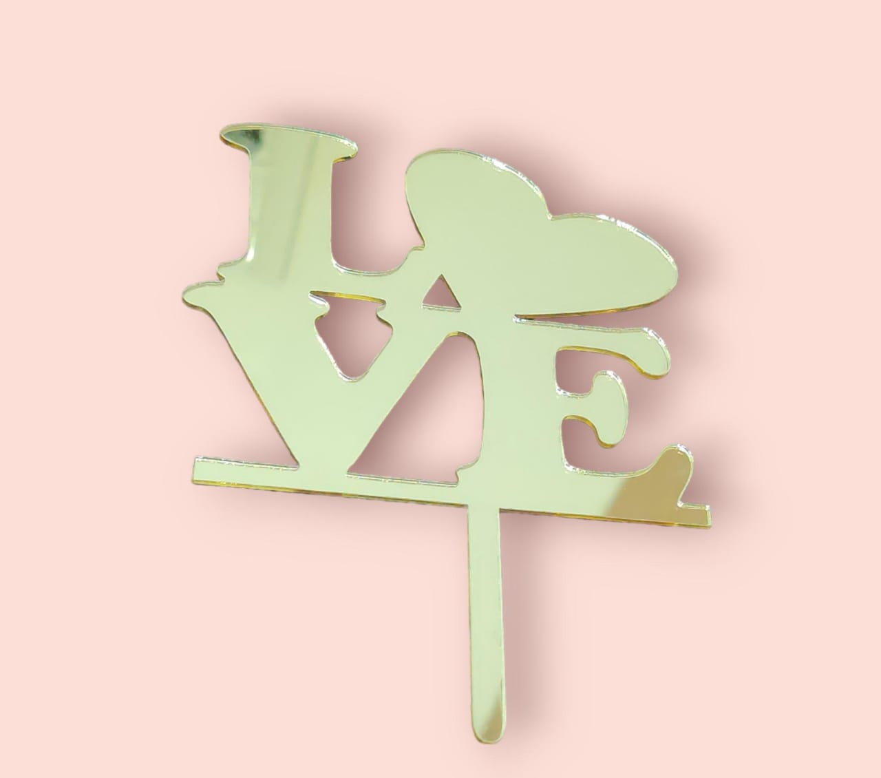 Love Acrylic Topper
