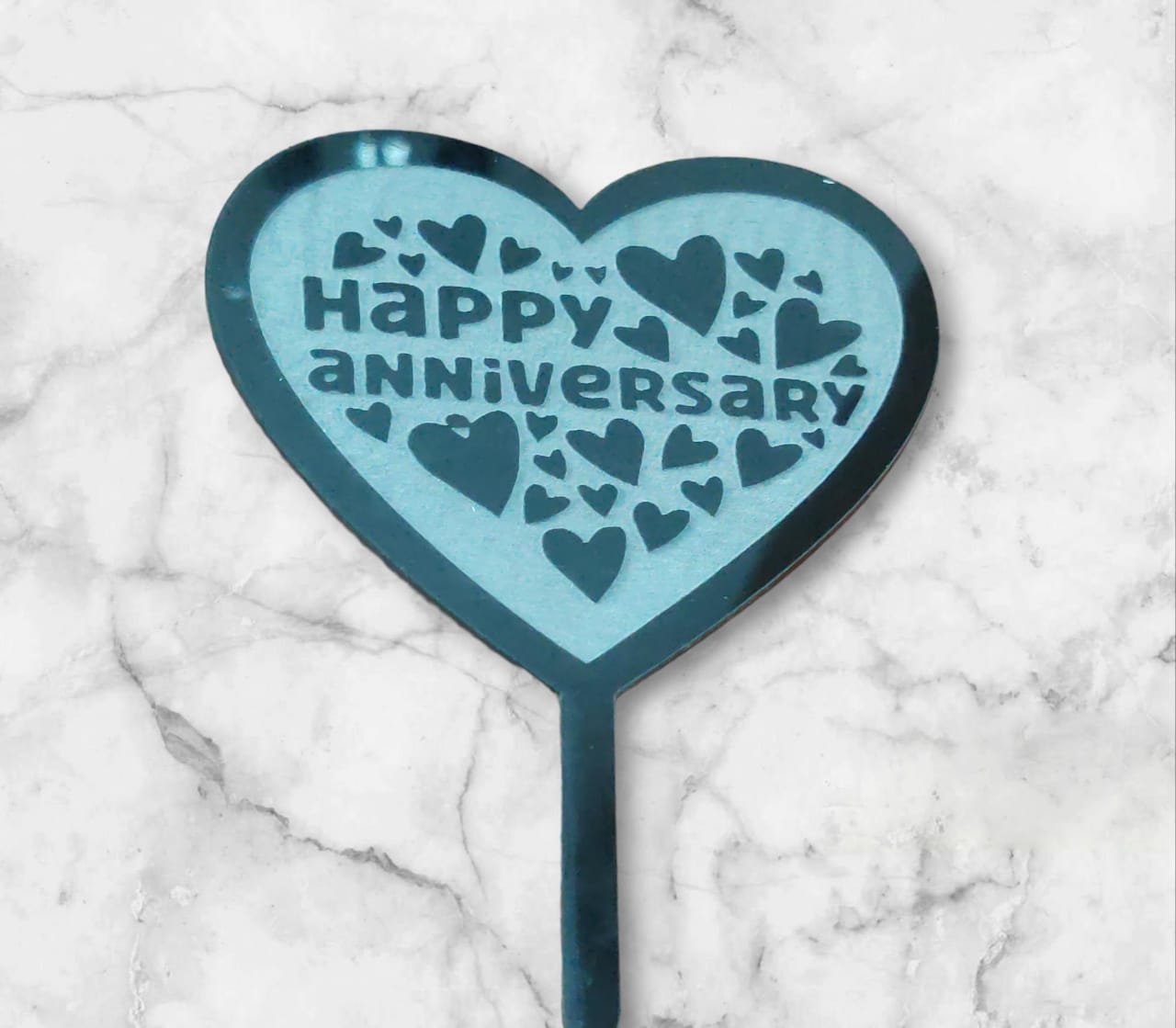 Happy Anniversary Acrylic Topper