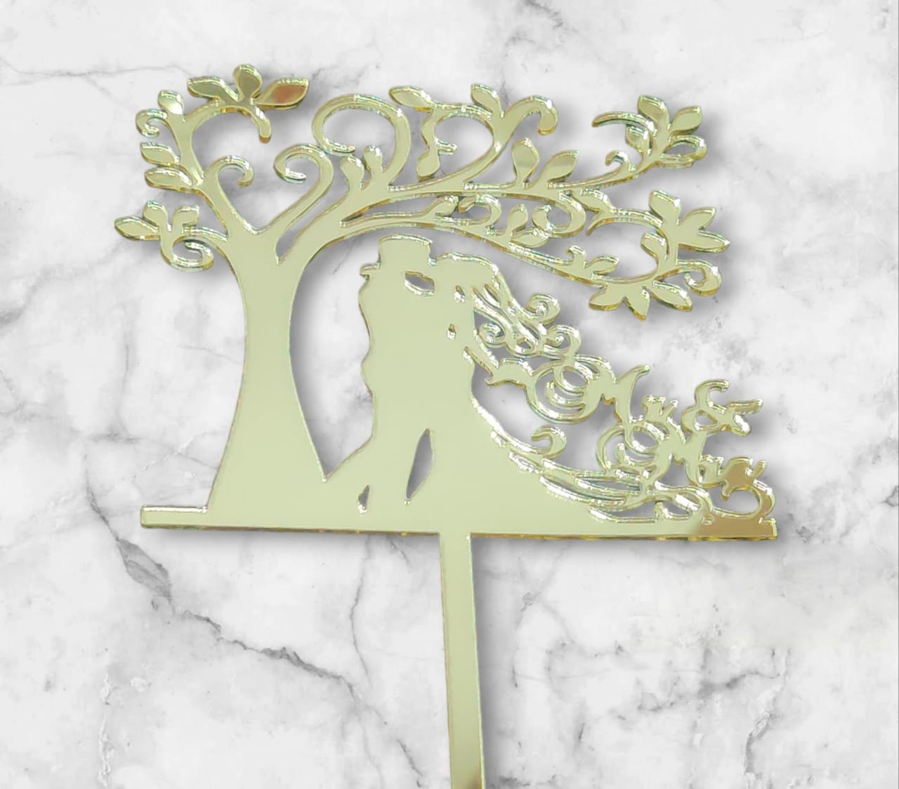 Couple Acrylic Topper