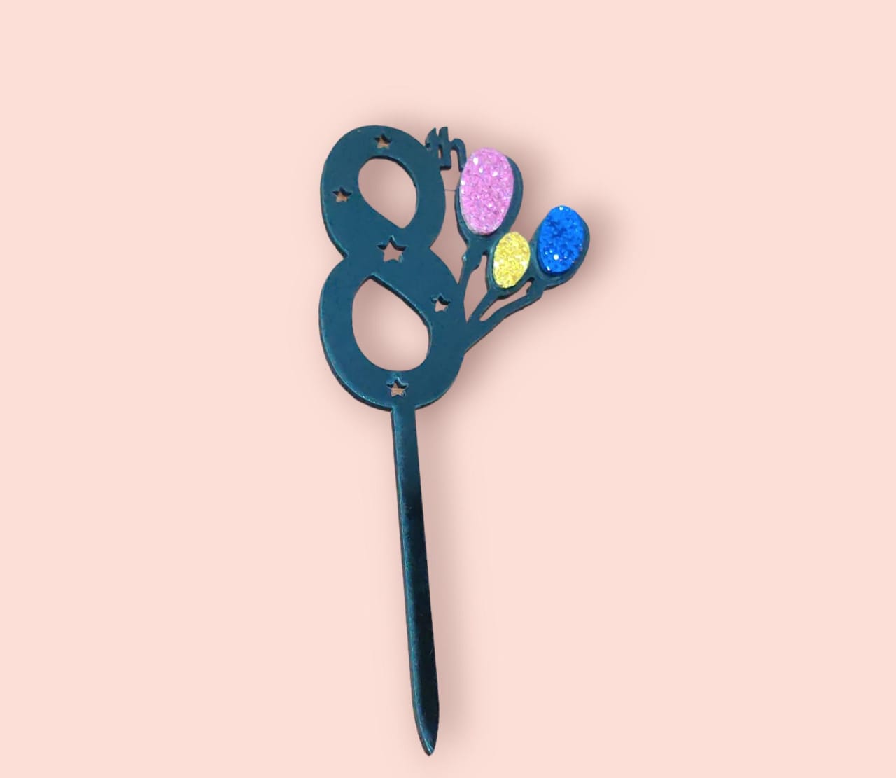 8 Number Acrylic Topper