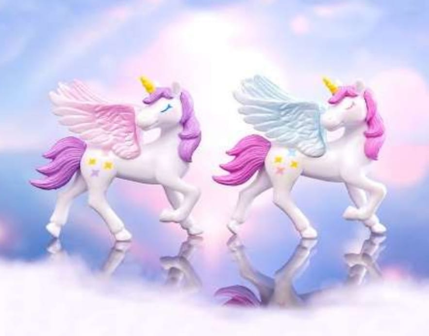 Pair Unicorn Miniature Toy - Main Image