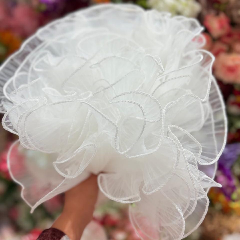 White Noor Net Approx 2 mtr