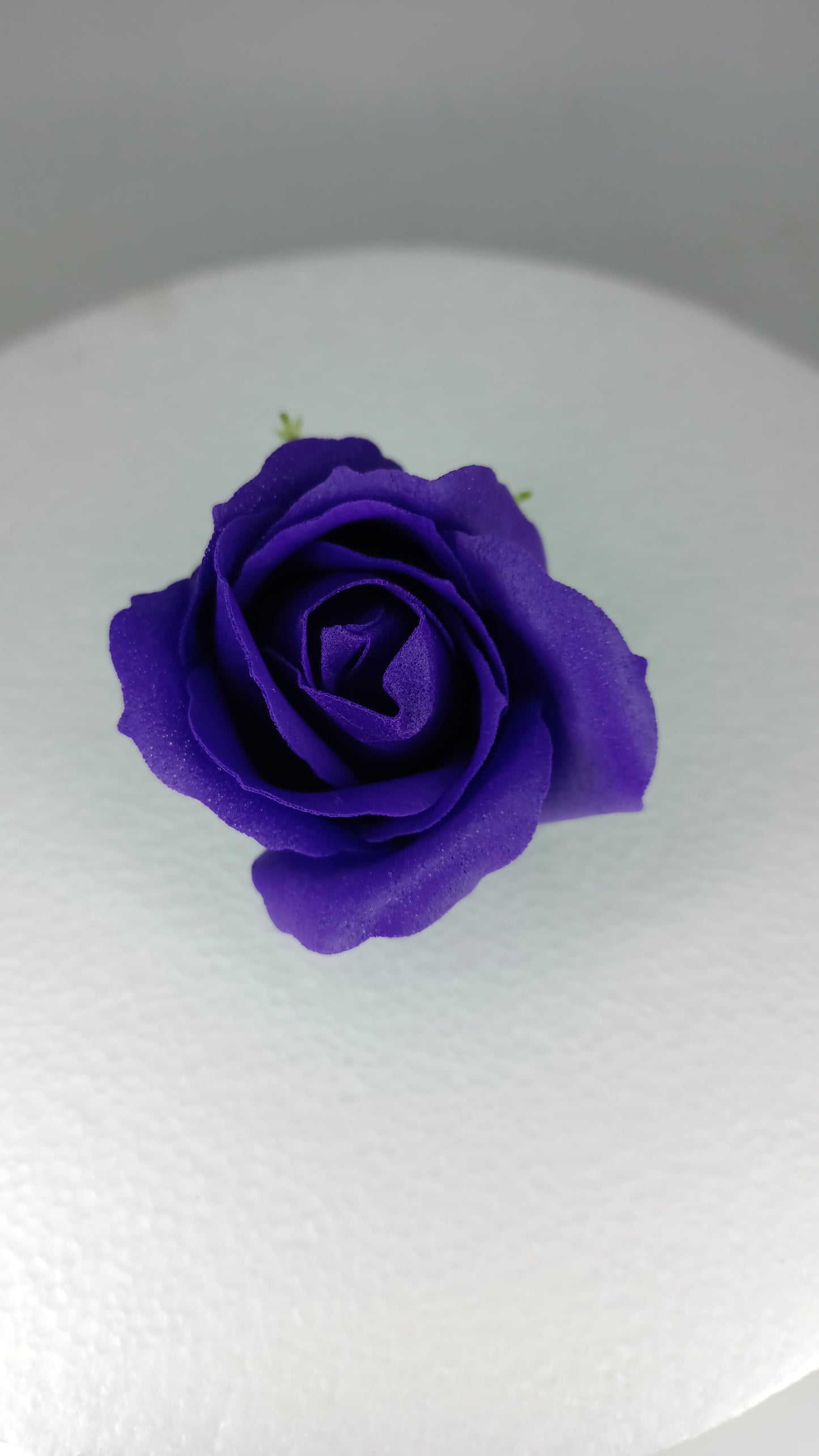 Artificial scented dark purple colour Rose flower