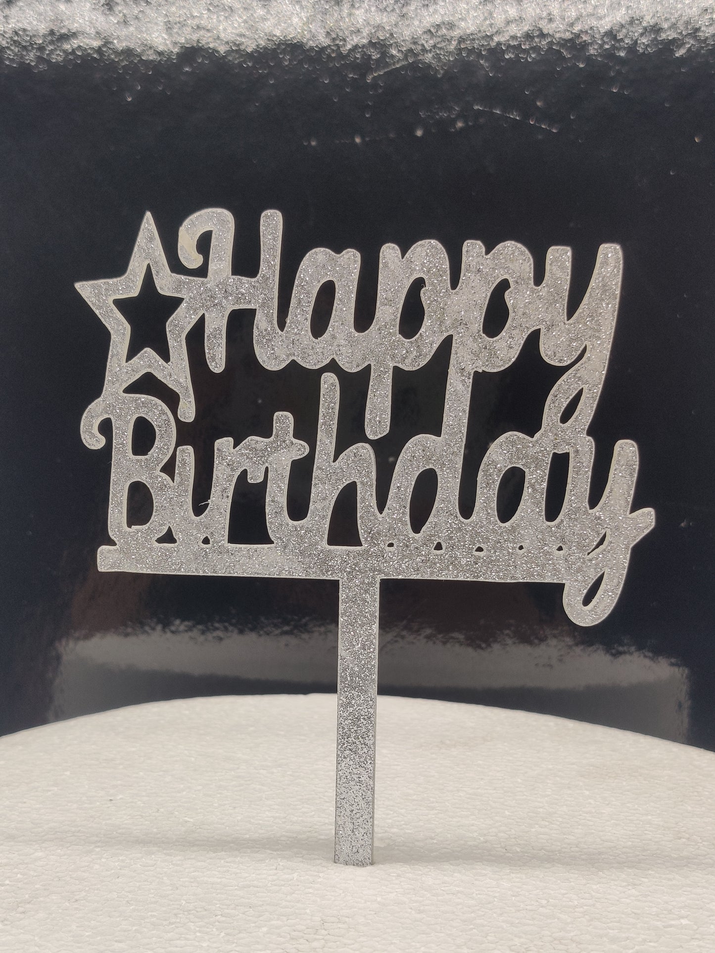 Happy Birthday Acrylic Topper RT01102