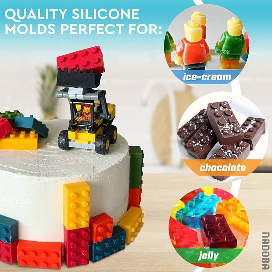 10 Cavity Lego Mould