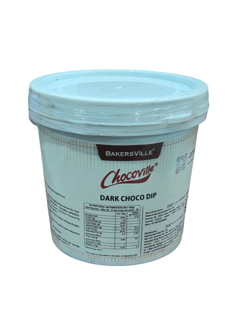 Bakersville Chocoville Dark Choco Dip 1 kg