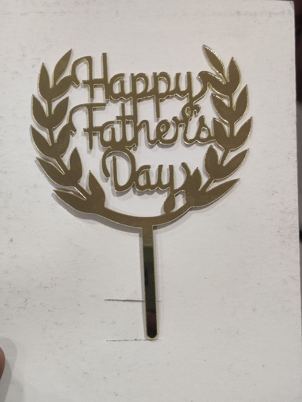 Father's Day Acrylic Topper