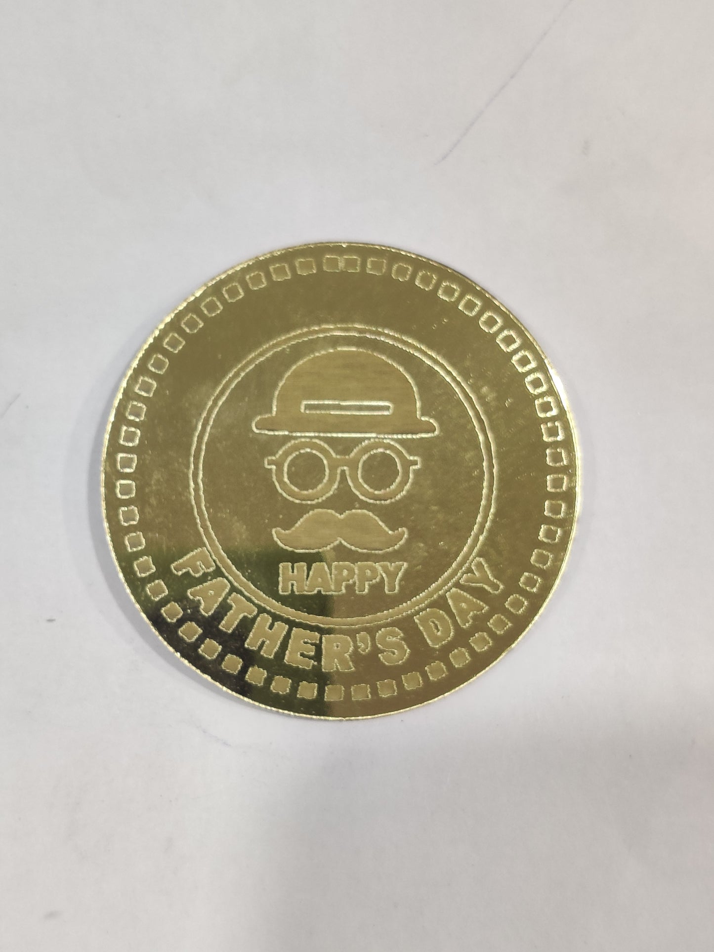 Father's Day Acrylic Coin Pack Of 10