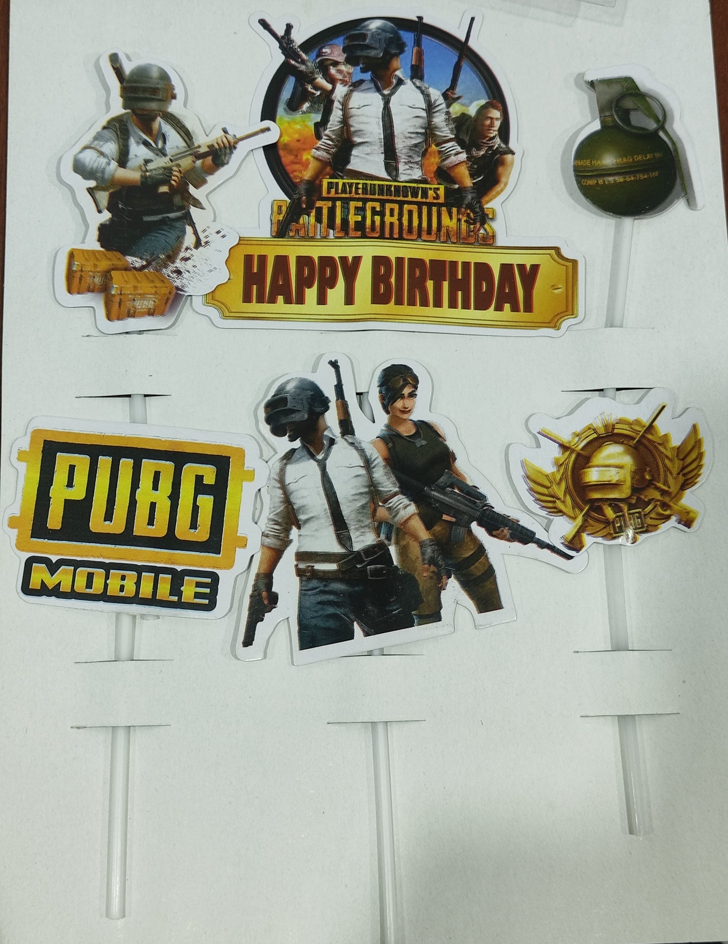 PUBG Theme Topper