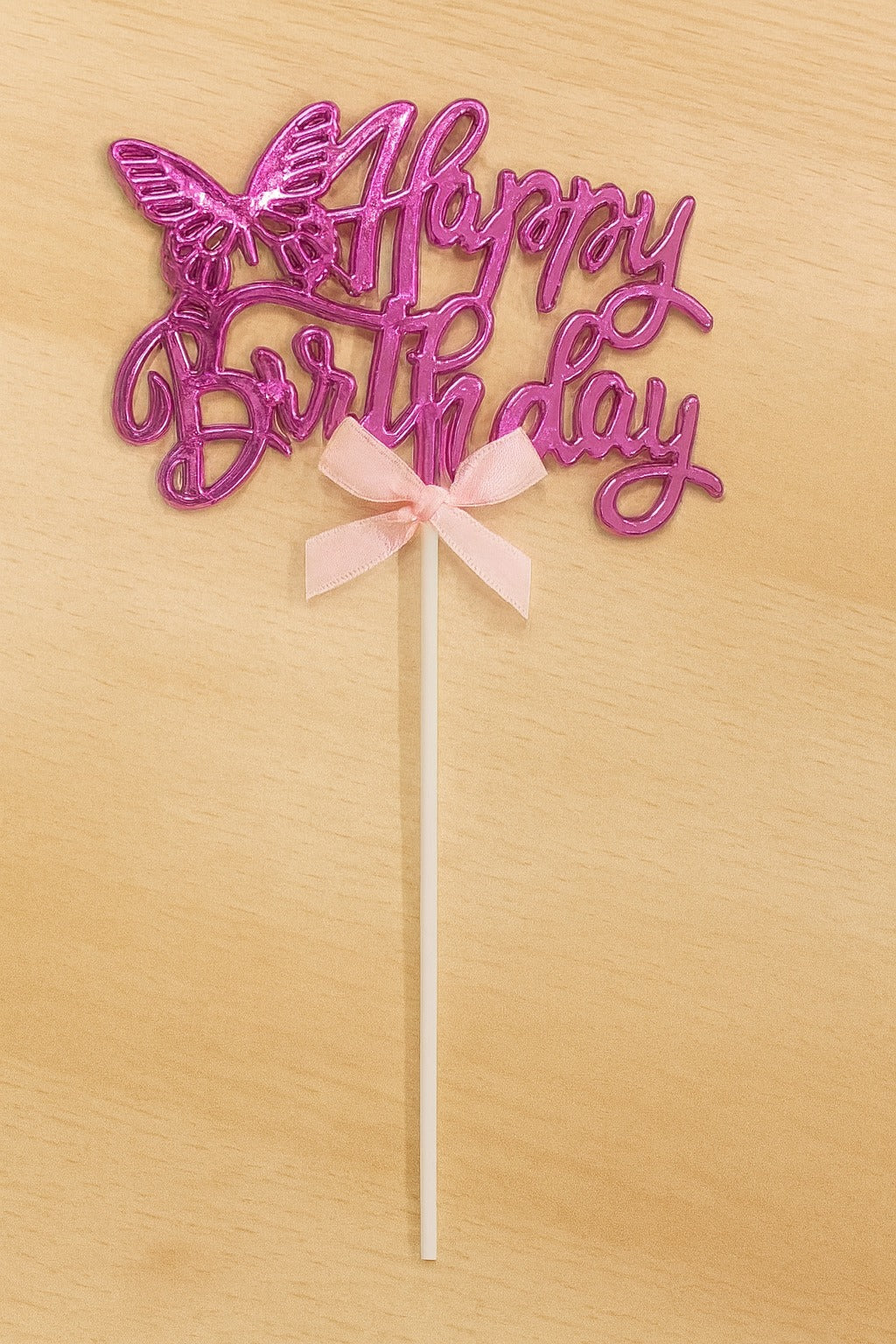 Premium Happy Birthday Cake Topper