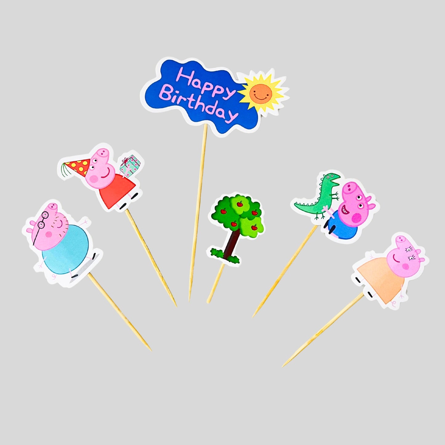 Peppa pig Theme Topper