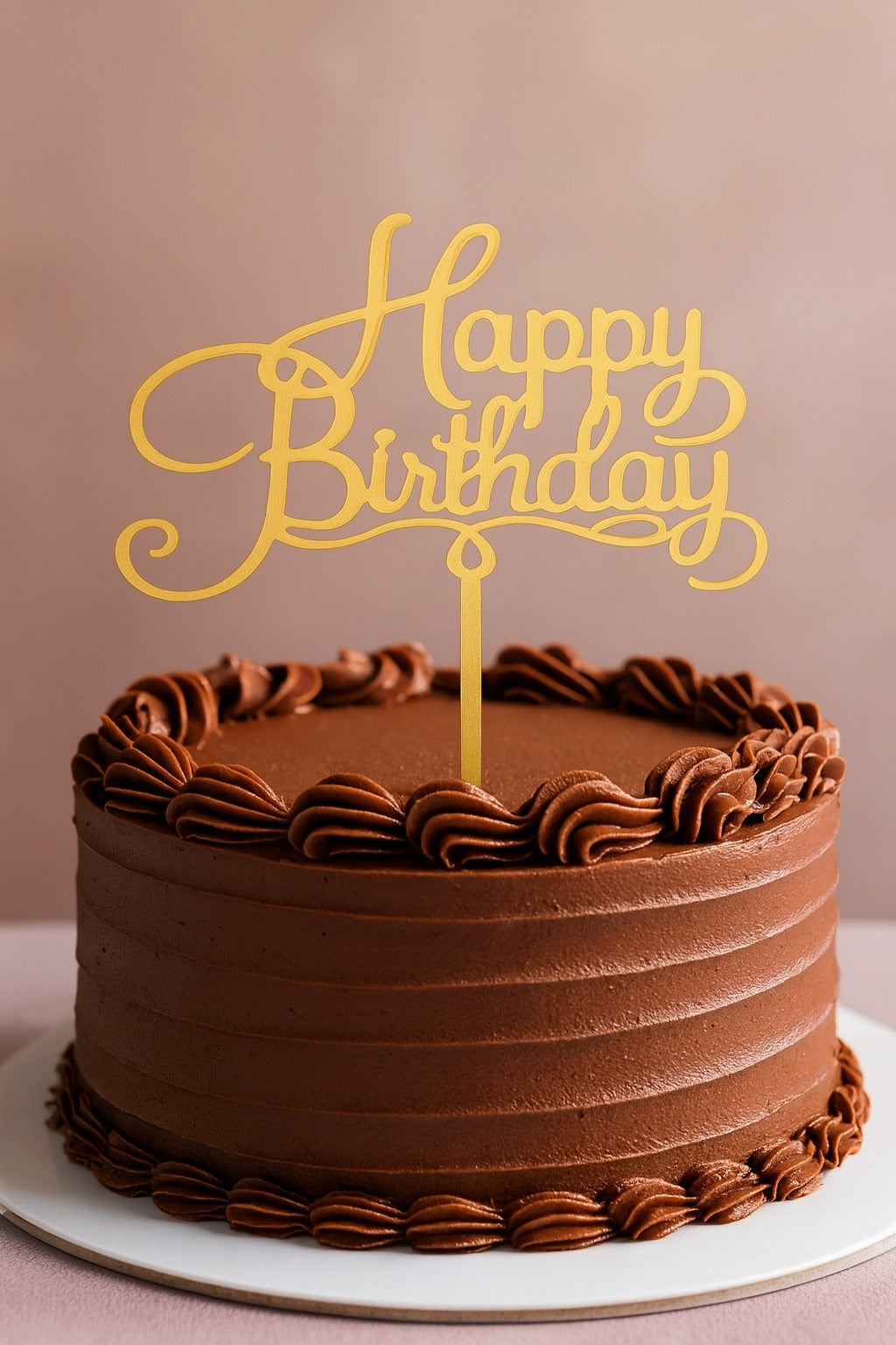 Economic Happy Birthday Cake Topper