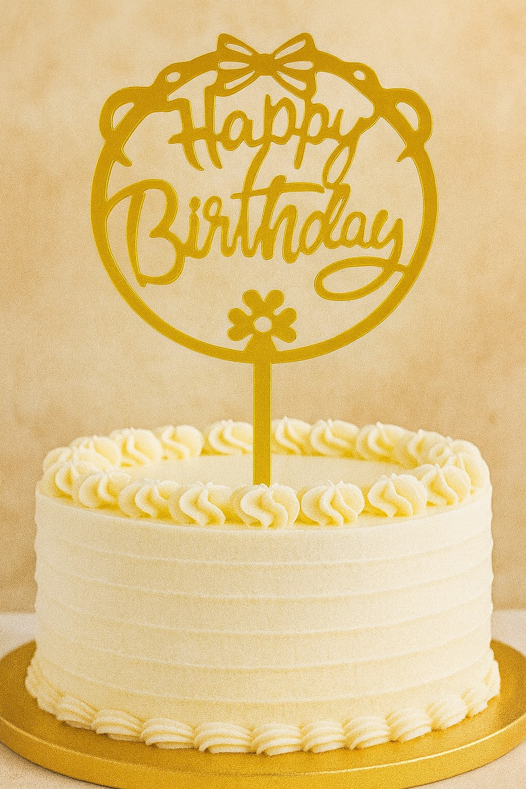 Economic Happy Birthday Cake Topper