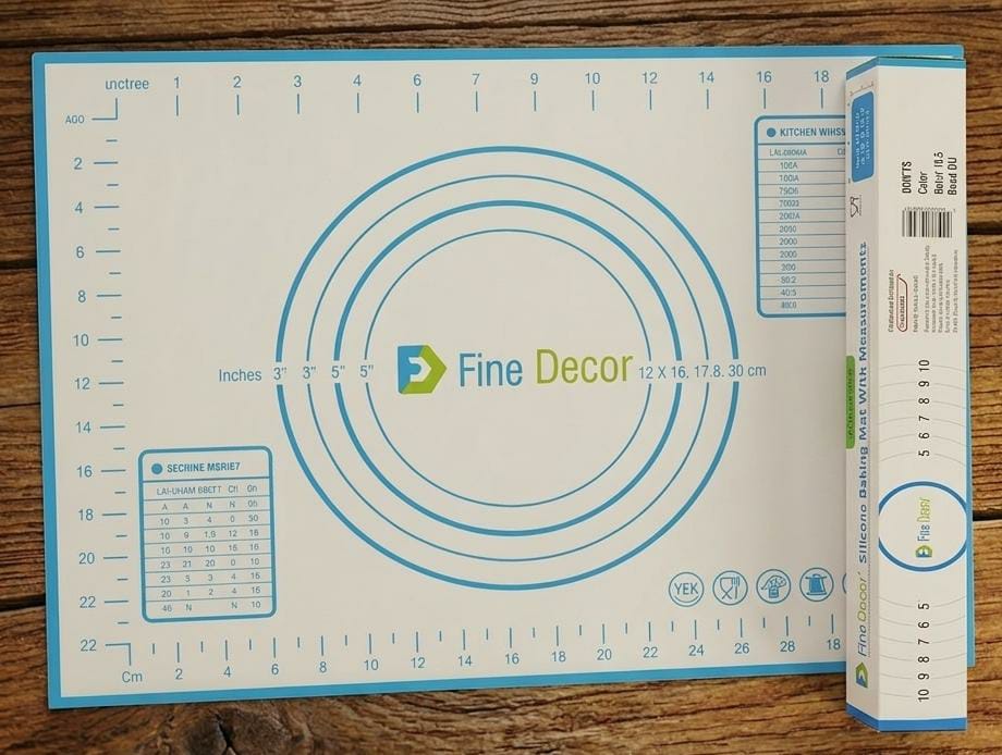 Silicone Baking Mat with Measurement Size - 16 x 12 inch