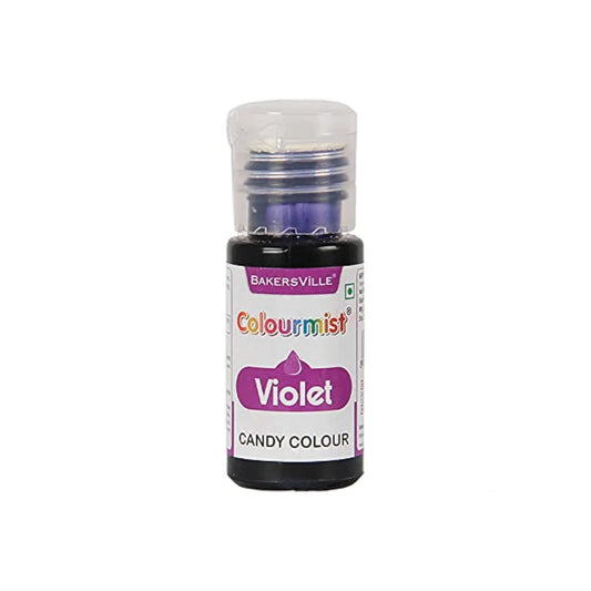 BakersVille Colourmist violet candy gel colour
