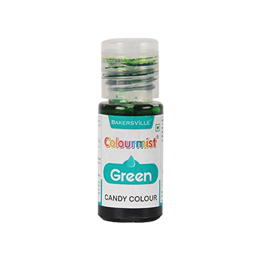 BakersVille Colourmist Green candy gel colour