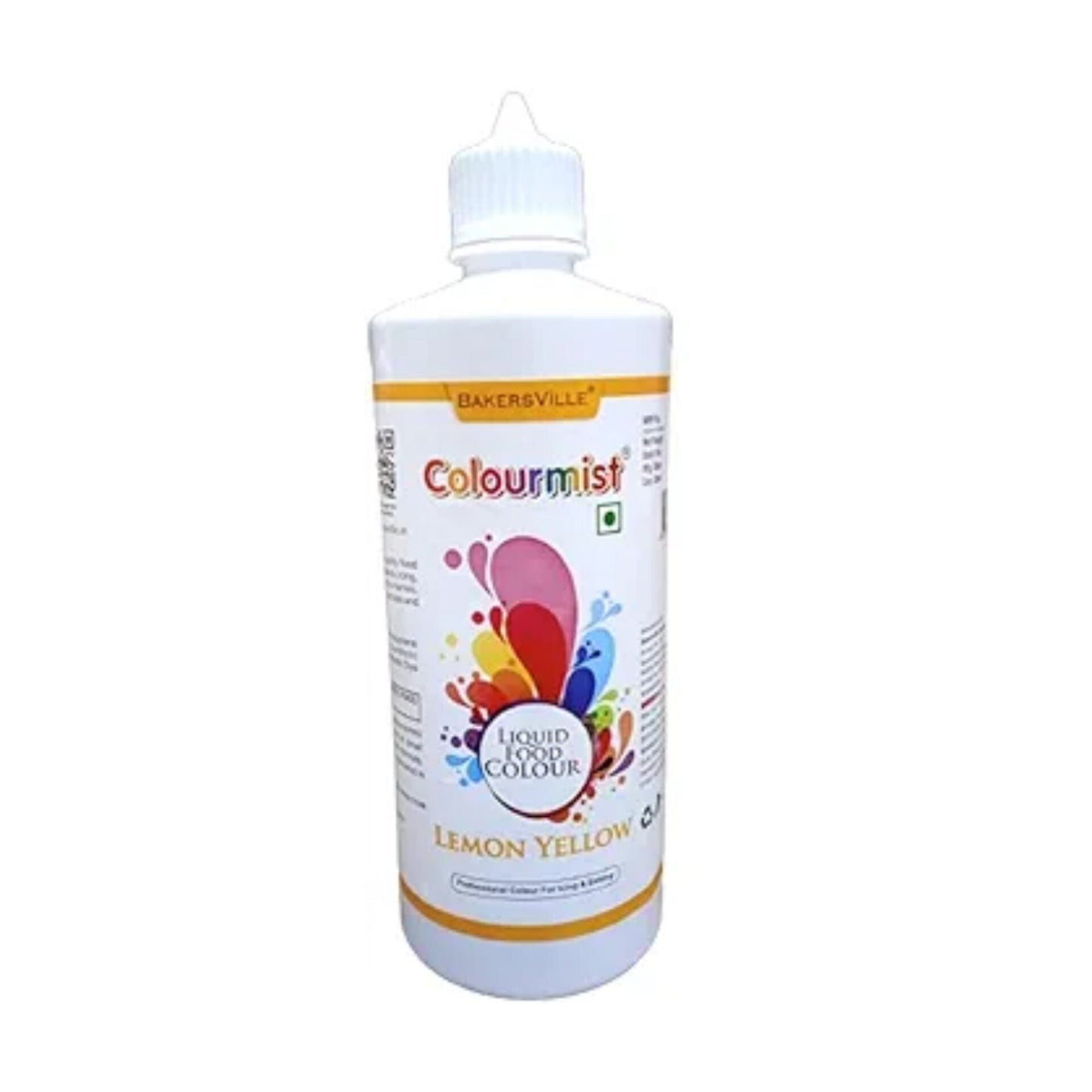 Bakersville Colormist Liquid Lemon Yellow colour 500ml