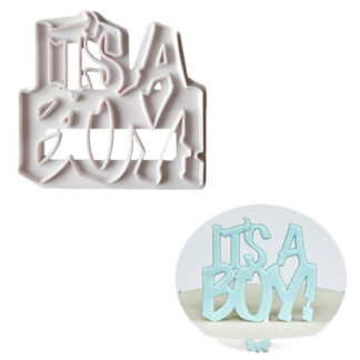 It's a Boy Fondant Cutter