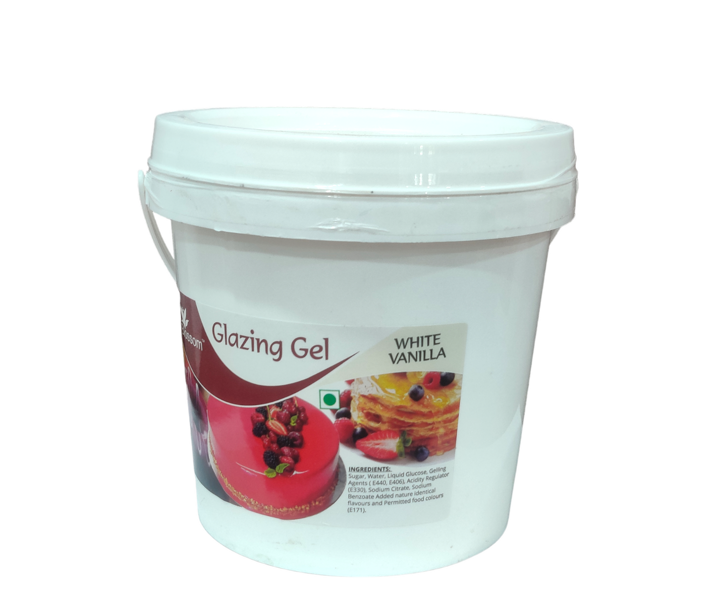 Blossom Glazing white Vanilla Gel 2.5 kg