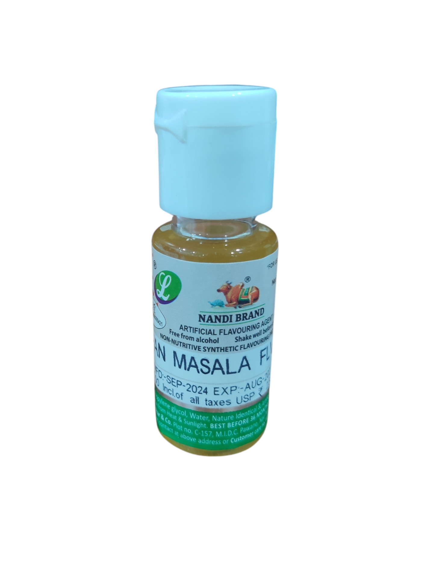 Nandi Pan Masala Essence 20 ml Water Based