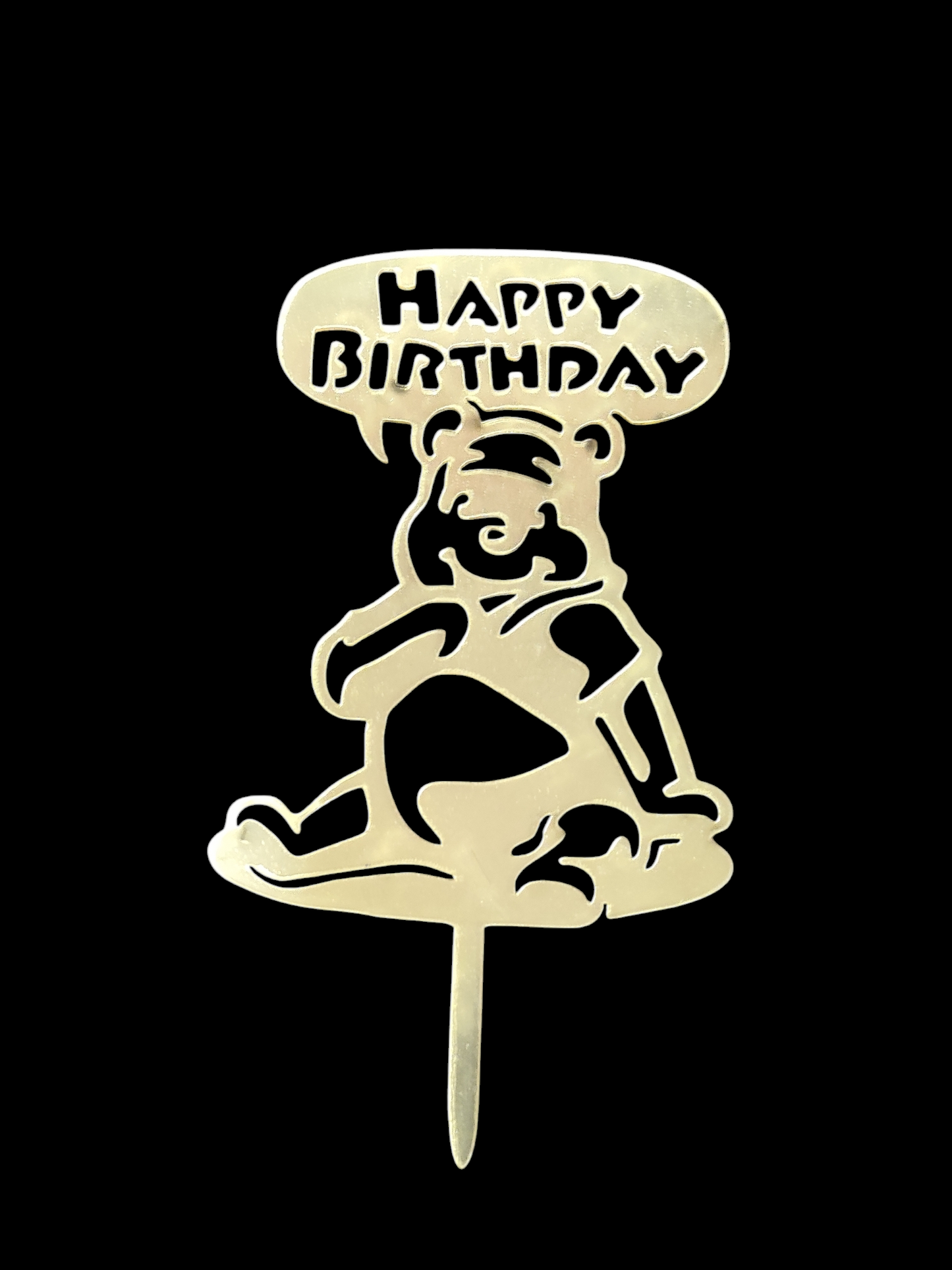 Happy Birthday Acrylic Topper RT00202